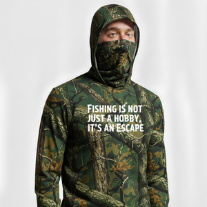 Ropa de Pesca para Hombre UPF 50+ Impermeable de Secado Rápido Transpirable Spandex/Poliéster Pantalones Cortos de Manga Larga Personalizados para Pesca - Product Image 5