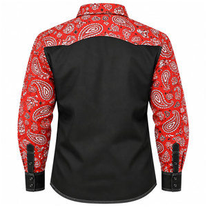 Camisas de Soldadura de Alta Visibilidad, Ligeras y Transpirables, Estilo Occidental, 100% Algodón, Camisa para Hombre con Logotipo Personalizado - Product Image 3