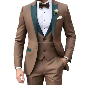 Blazer de costume pour homme en velours côtelé respirant, veste décontractée - Product Image 1