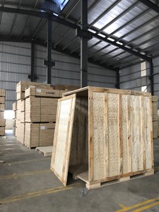 Solid Plywood Wooden <b>Crate</b> <b>Stackable</b> Durable Transport Package for Storage or Export/ Knock Down Kit Fumigated Box - Product Image 2