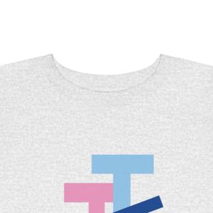 Camiseta Gris Jaspeada con Estampado para Niños, Cuello Redondo, Manga Corta, Algodón Suave, Ropa Informal para el Día a Día, la Escuela y la Moda - Product Image 3