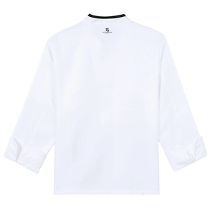 Chaqueta de Chef para Hostelería con Cuello Moderno y Cierre Frontal Práctico, Proveedor Mayorista de Ropa 2026 - Product Image 3