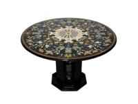 Table basse en marbre, facile à assembler, élégante, en verre, style moderne vintage, meubles de salon, taille et couleur personnalisables