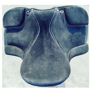 Wholesale English Dressage <b>Saddle</b> Full Swede Smooth Leather Western Style with Wood Plastic Tree for Horse Riding - Product Image 4