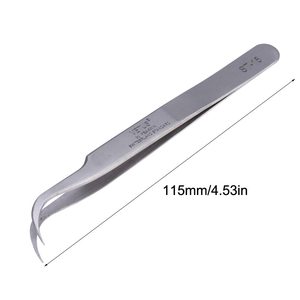 Pince à cils manuelle réutilisable en acier inoxydable, durable, prix de gros populaire, applicateur de recourbe-cils - Product Image 3