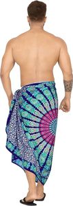Pareo de Playa Informal para Hombre, Ligero, de Poliéster, para el Verano - Product Image 2