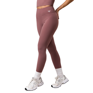 Leggings de sport pour femmes, décontractés, unis, taille haute, sans couture, doux, extensibles, pour le yoga, la course à pied, l'entraînement, confortables - Product Image 1