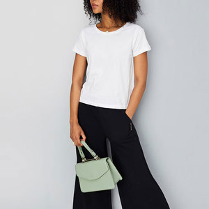 T-shirt femme en coton à col rond, coupe ample et décontractée, pour usage quotidien, collection été 2026 – Vente en gros - Product Image 4