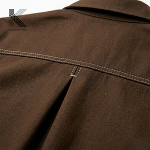Best Selling Custom Men’s Cotton Twill Filled <b>Lined</b> Long Sleeve Button Down Winter <b>Coat</b> Zipper Up Jacket for Men Full Sleeve - Product Image 5