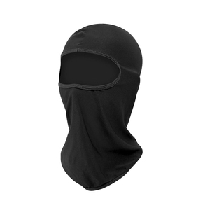 Masque Balaclava intégral noir pour usage extérieur, taille adulte unisexe 56-58 cm, matière polyester - Product Image 1