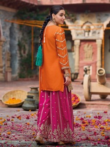 ชุดคุรตะปัลลาโซปักลายงานฝีมือแท้สไตล์ชาติพันธุ์สำหรับผู้หญิง สวมใส่ในงานแต่งงานและเทศกาลต่างๆ ซื้อได้ในราคาขายส่ง - Product Image 3