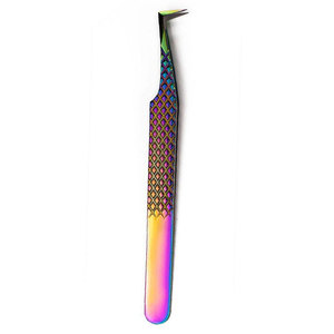 Pinces à cils de qualité professionnelle pour les artistes en extensions de cils, pinces d'isolation pour un placement précis des cils - Product Image 1