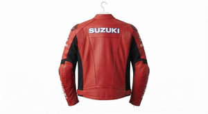 เสื้อแจ็คเก็ตหนังสำหรับขี่มอเตอร์ไซค์ Zuzuzki รุ่น Unisex ทนทานและสวมใส่สบาย ตัดเย็บตามสั่ง มาตรฐาน CE - Product Image 2