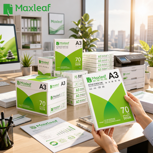 Papel de Copia Blanco A3 de Alta Calidad Maxleaf, 70g, para Uso en Oficina - Product Image 4