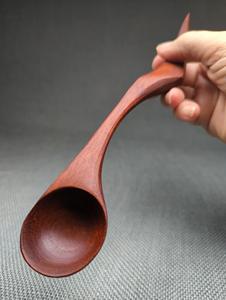Cuchara de Té de Madera Sostenible Hecha a Mano, Cuchara para Café y Azúcar con Mango Suave, Utensilio de Cocina - Product Image 5