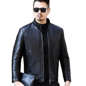 2025 personnalisé homme vestes vêtements vêtements décontractés nouveauté hommes vestes haute qualité Design de mode veste en cuir pour homme - Product Image 4