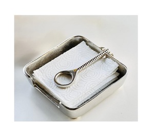Boîte à mouchoirs en fer au design fabuleux, qualité supérieure, forme rectangulaire, pour usage domestique - Product Image 4