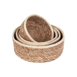 Cesta de Almacenamiento de Seagrass Bolga Hecha a Mano, Cesta Plegable Ecológica Tejida a Mano, Organizador Sostenible para el Hogar, Suministro al por Mayor - Product Image 2
