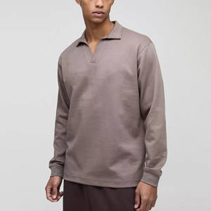 Camiseta Polo de Manga Corta para Hombre, 100% Algodón, Diseño Personalizado con Parches, Transpirable y de Alta Calidad, Venta al Por Mayor - Product Image 6