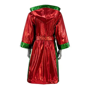 Robe de boxe avec ceinture et capuche assorties pour l'entraînement, Kimono de Jiu Jitsu, Robe de boxe unisexe, Nouvelle arrivée, Robes de boxe personnalisées - Product Image 6