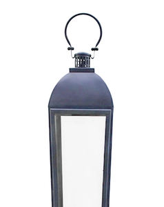 Farol de Metal y Vidrio Color Bronce para Decoración del Hogar, Elegante y Resistente a la Intemperie - Product Image 2