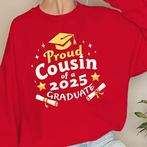 Fier cousin d'un 2025 Graduate sweats pour femmes - Product Image 2