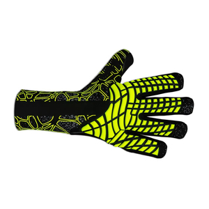 Professional Leather Goalkeeper Gloves <b>Full</b> Finger PU Leather Non <b>Slip</b> Breathable Waterproof Quick Drying Unisex Sports Gear - Product Image 3