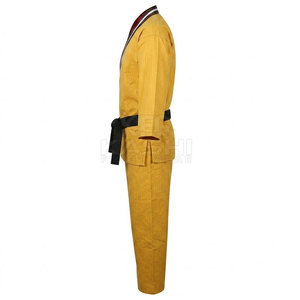 Uniforme Clásico de Artes Marciales, Judo Gi Karate con Logotipo Frontal, 100% Algodón, Transpirable y Ligero para Entrenamientos y Eventos Competitivos - Product Image 3