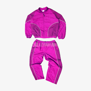 Custom Men Sweatsuit <b>Set</b> Cropped Jacket and Jogger Pants Sportswear <b>Two</b> <b>Piece</b> <b>Set</b> - Product Image 3