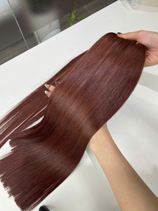 Cabello Humano Vietnamita Liso Color Marrón Ombre de Alta Calidad, Súper Doble Trama, Precio al por Mayor - Product Image 4