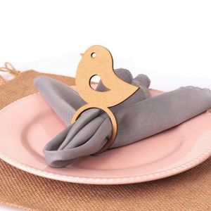 Anillos decorativos de madera para servilletas, decoración de mesa navideña, artículo personalizado con pulido de la India, de la colección Hecho a Mano. - Product Image 3