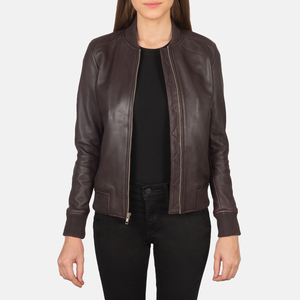 <b>Women's</b> Faux Leather Moto Biker <b>Jacket</b> Woven <b>Tweed</b> Windproof Waterproof Faux Fur Lining Front Logo Winter - Product Image 4
