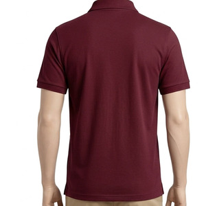 Polo en piqué pour homme avec logo personnalisé brodé, de haute qualité, 100% coton, manches courtes, coupe décontractée, jersey polo - Product Image 6