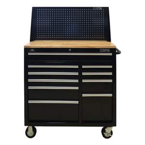 Armoire à outils de garage à 10 tiroirs de 104cm prise en charge par OEM pour l'industrie des entrepôts et les mécaniciens-Boîte à outils roulante industrielle - Product Image 3