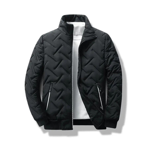 Blousons matelassés pour hommes à faible MOQ, blousons d'hiver amples pour hommes, blousons matelassés quotidiens pour hommes pour marques de streetwear personnalisées - Product Image 3