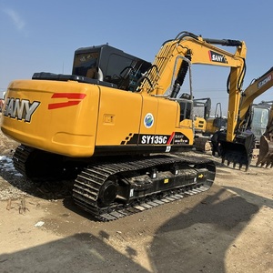 Excavadora de cadenas Sany SY135C construida con componentes de motor robustos para una eficiencia de construcción duradera. - Product Image 2