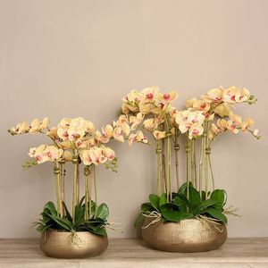 Jarrón Decorativo Hecho a Mano, Jarrón de Metal para Flores, Estilo Antiguo, Latón, Regalo - Product Image 5