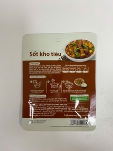 [Offre Spéciale] Sauce O'Food au Porc Braisé et aux Grains de Poivre 50g – Marinade Prête à l'Emploi pour la Cuisson des Ragoûts – Qualité Supérieure en Gros - Product Image 3