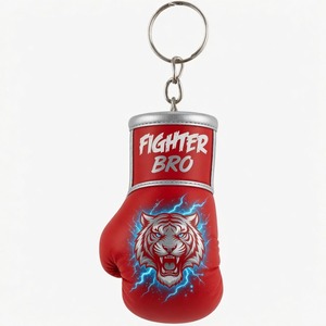 Mini porte-clés gant de boxe, article de sport personnalisé, cadeau d'entraînement fitness, souvenir d'arts martiaux, promotionnel pour club de combat - Product Image 1