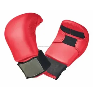 ถุงมือชกมวยหนังแท้แบบสั่งทำ สำหรับฝึกซ้อมและแข่งขัน อุปกรณ์มวยระดับมืออาชีพ รับทำโลโก้ OEM - Product Image 1