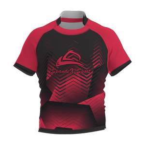 Vêtements de tennis pour hommes de qualité supérieure, 100 % polyester, personnalisables, respirants et confortables, uniforme de badminton, uniforme de tennis de table personnalisable - Product Image 2