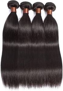 Extensions de cheveux vierges brésiliens Remy double trame qualité supérieure, construction à double trame machine, frontaux en dentelle, fermetures, permanente - Product Image 2