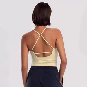 Camiseta sin mangas para mujer, chaleco deportivo transpirable para entrenamiento, fitness y ejercicio. - Product Image 1