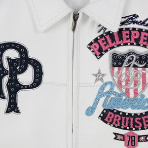 Veste d'hiver pour homme haut de gamme, très vendue, en cuir véritable, coupe-vent, imperméable, teinte unie, toutes tailles disponibles - Product Image 2