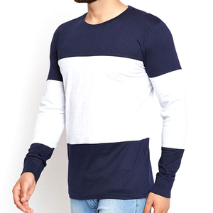 Camisetas de algodón de alta calidad al por mayor para hombre, camisetas casuales de colores sólidos, camisetas personalizadas para hombre, camisetas 100% algodón para hombre - Product Image 1