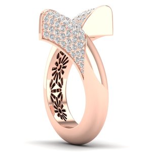 REYES Wholesale 925 Sterling <b>Silver</b> Moissanite <b>Adjustable</b> Wedding Proposal <b>Ring</b> Classic Design Engagement Jewelry For Women - Product Image 3