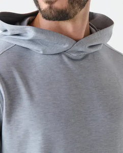 <b>Men</b> Active Hoodies Lined Sweatshirts Casual Workout <b>Pullover</b> With Pocket Blank Hoodie High Quality Oversized hoodies - Product Image 4