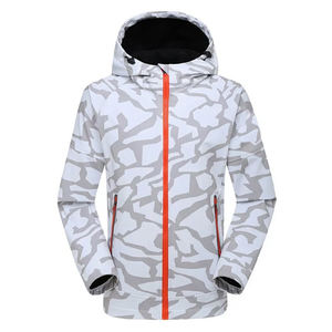 Chaqueta Softshell de Camuflaje para Hombre de Alta Calidad, Cortavientos, con Cremallera y Capucha, de Poliéster, para Invierno, Uso Casual, OEM - Product Image 5