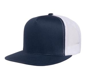 หมวกแก๊ปทรงทรัคเกอร์แบบขายส่ง หมวก 5 แฉก ปีกแบน หมวกตาข่ายแบบ Snapback หมวกตาข่าย หมวกแก๊ปทรัคเกอร์แบบสั่งทำ - Product Image 4