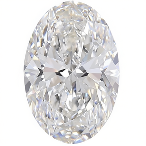 Diamant non monté certifié IGI 7.06 ovale VS1, diamant cultivé neuf - Product Image 2